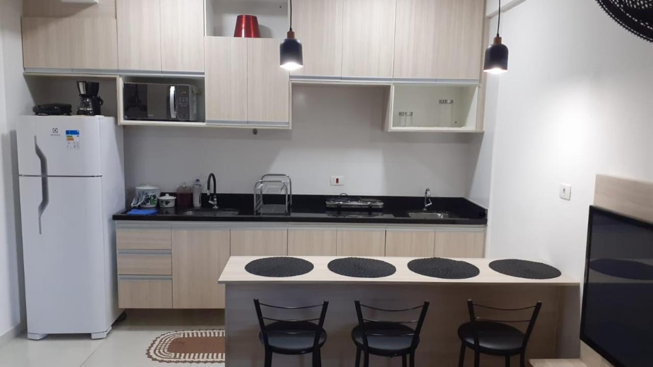 Flat Olimpia Com Area De Churrasqueira Privada E Tudo Novo Εξωτερικό φωτογραφία