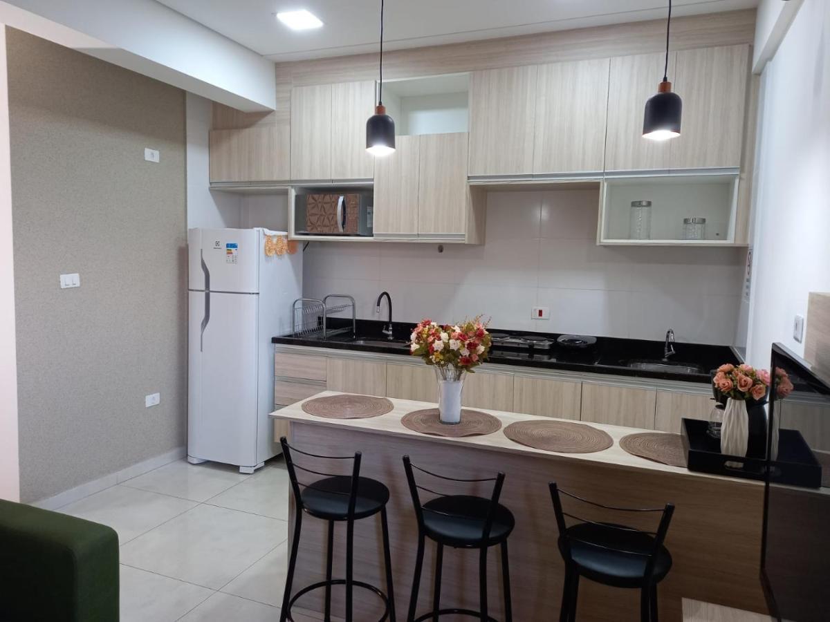 Flat Olimpia Com Area De Churrasqueira Privada E Tudo Novo Εξωτερικό φωτογραφία